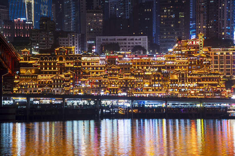 重庆洪崖洞夜景